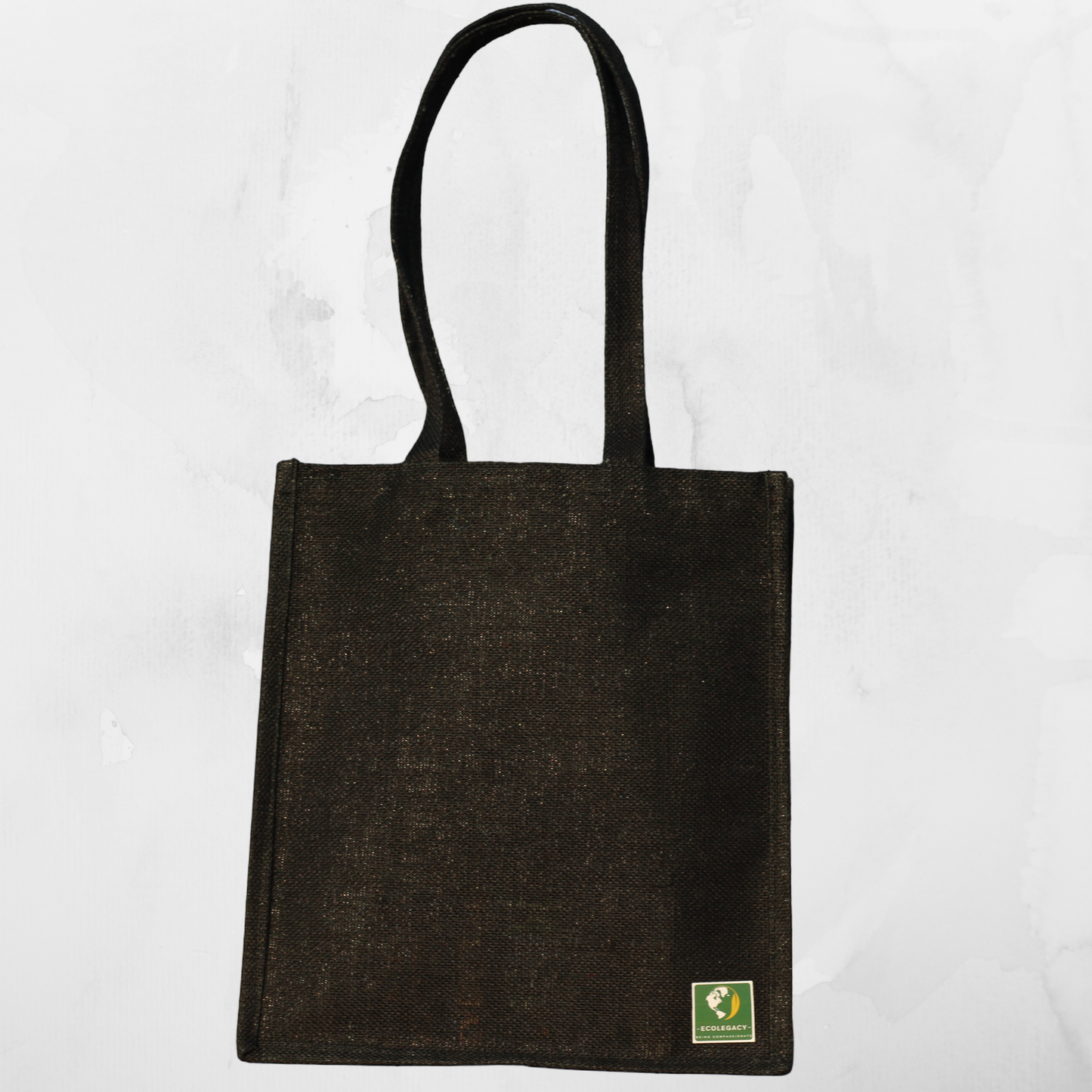 Celestial Bloom Jute Tote