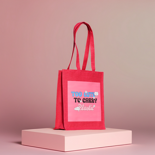 Cute & Conscious Jute Tote