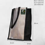 Everyday Eco Jute Tote - Image 4